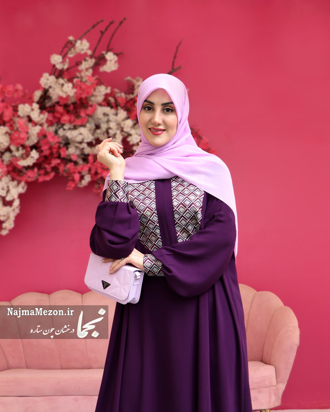 مدل مانتو عبایی ایرانی