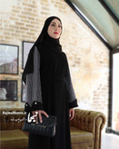 مانتو عبایی جلو بسته