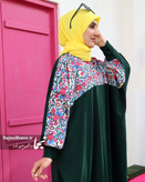 عبا زنانه رنگی