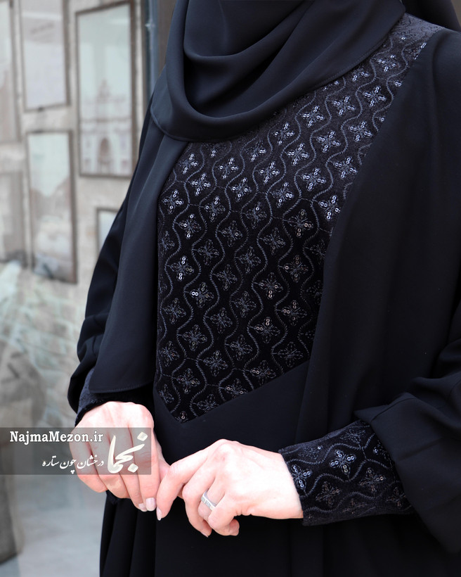 عبا دخترانه مشکی
