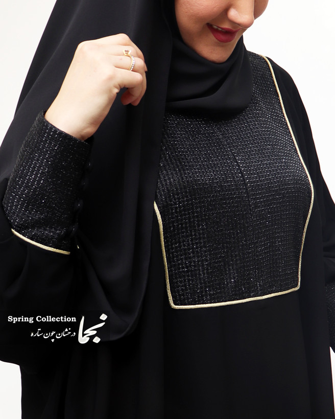 عبا زنانه مشکی
