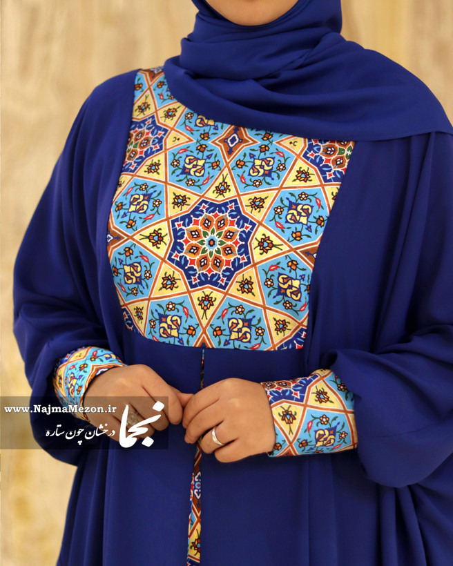 عبا زنانه طرح دار