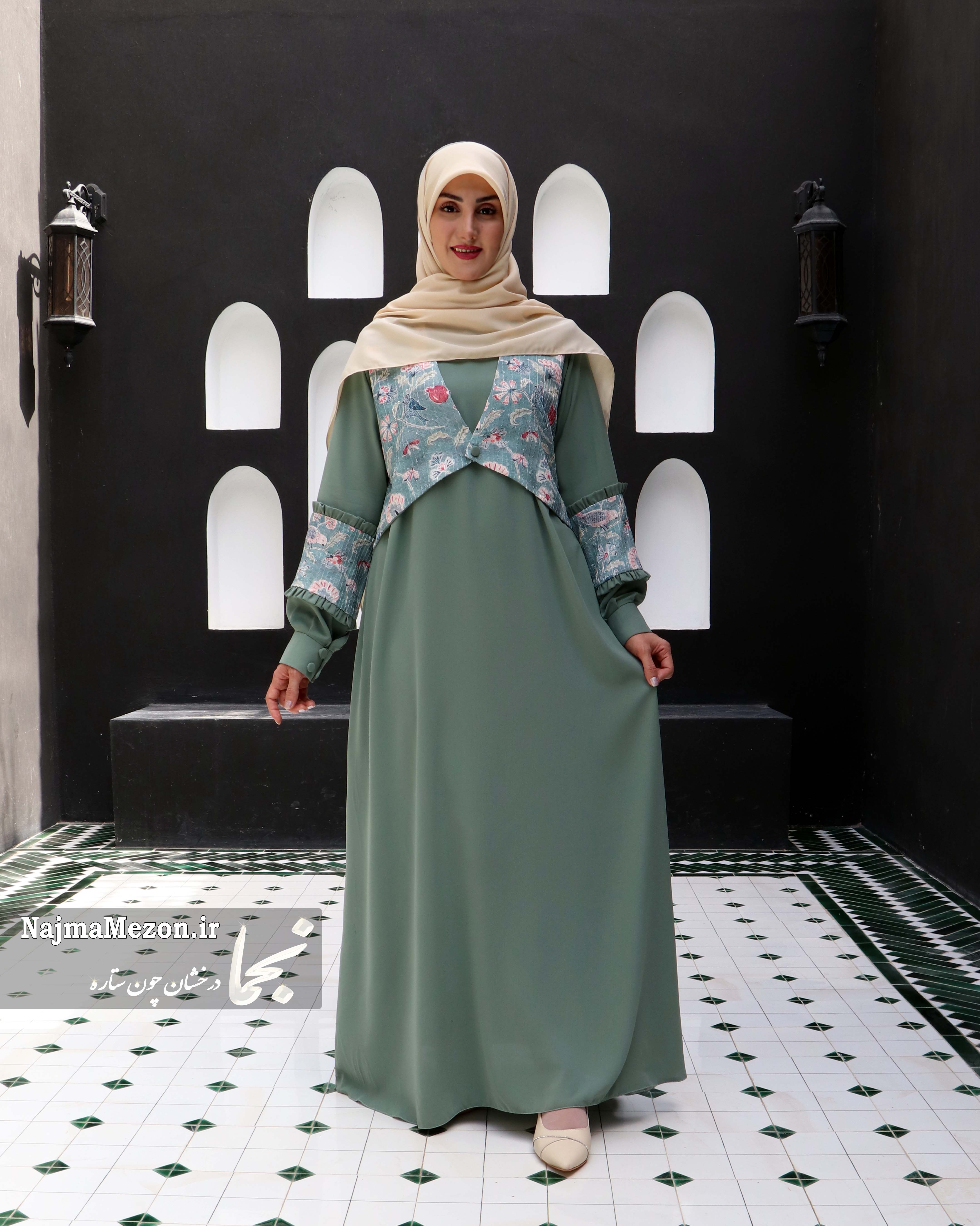 مانتو عبایی مجلسی