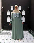 مانتو عبایی مجلسی