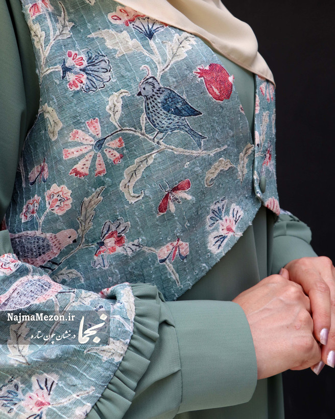 مانتو عبایی مجلسی