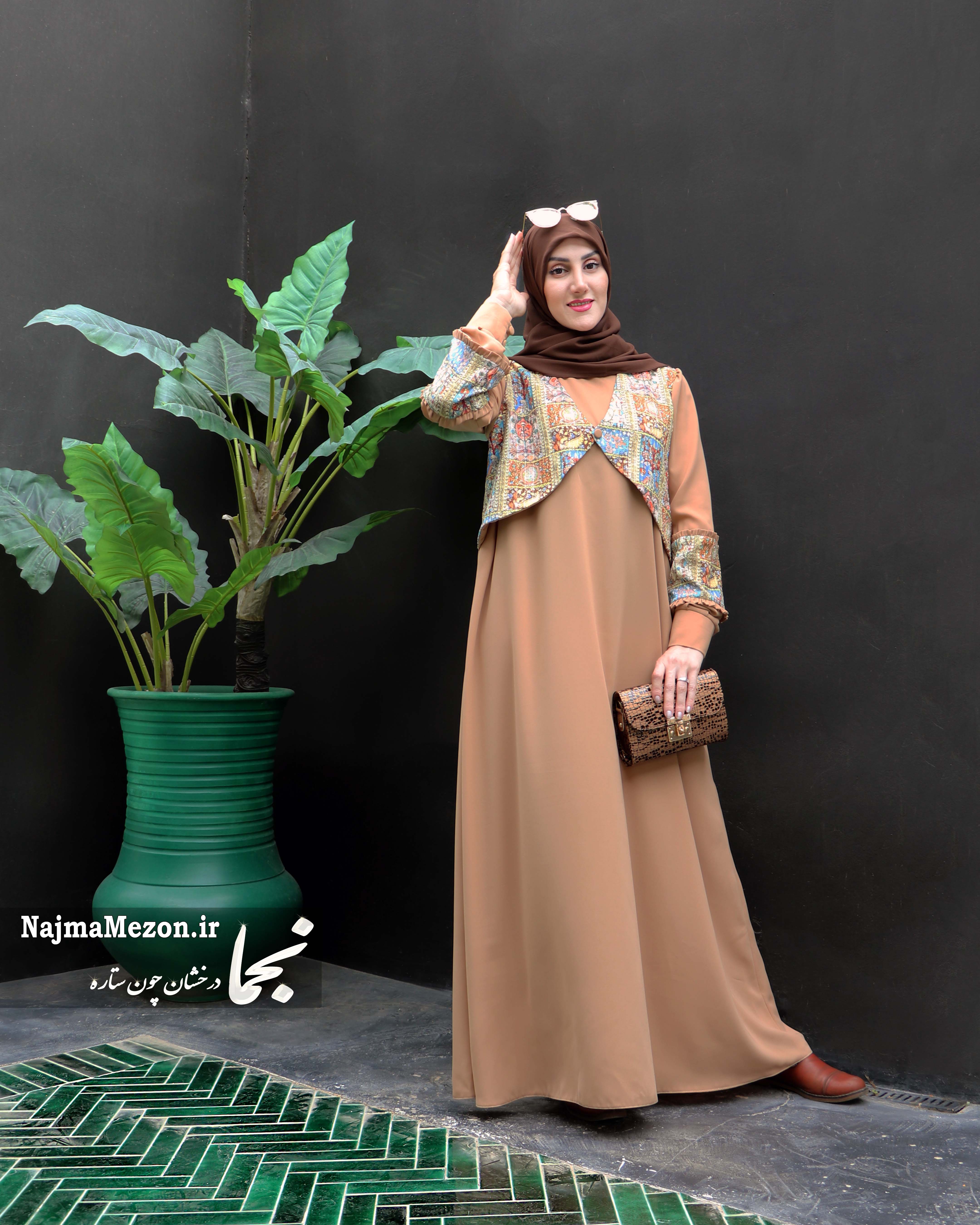 مانتو عبایی شیک