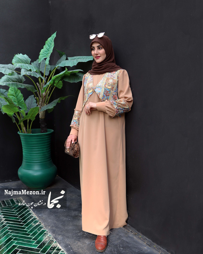 مانتو عبایی قد بلند