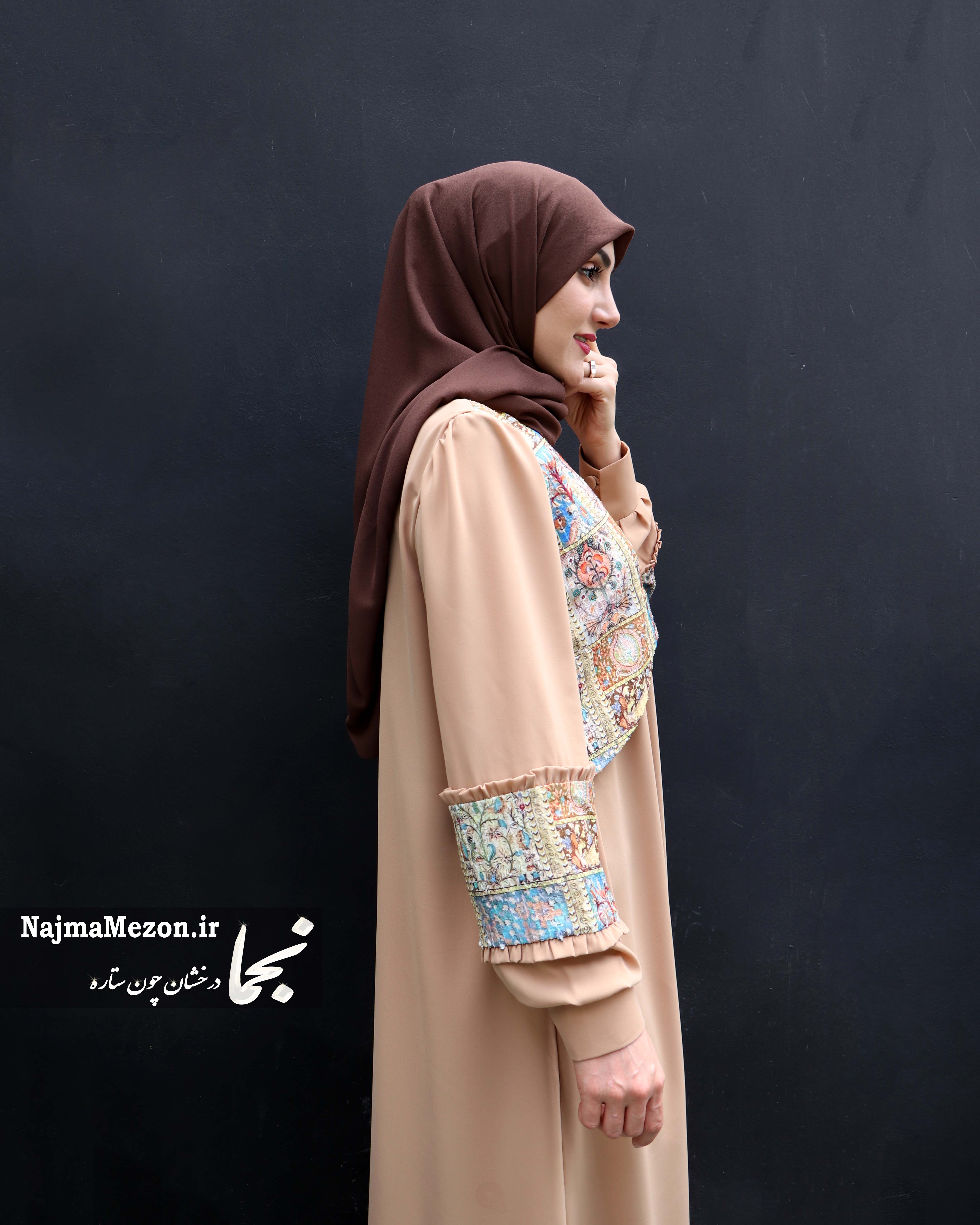 مانتو عبایی برای مهمانی