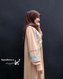 مانتو عبایی برای مهمانی