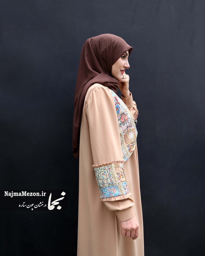 مانتو عبایی برای مهمانی