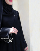 مانتو عبایی زنانه ژاکارد - جزئیات آستین مدل