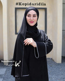 خرید مانتو عبایی ژاکارد در کرج