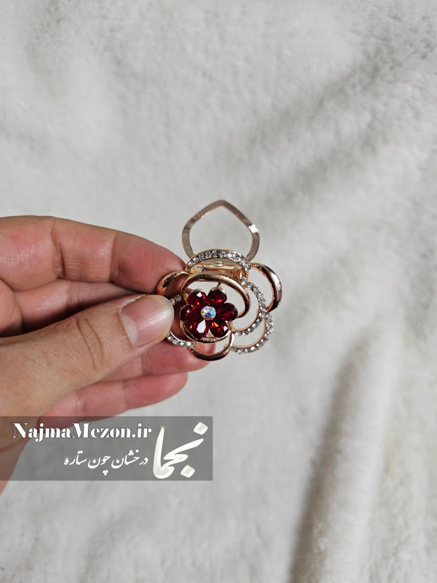 حلقه روسری جواهر نشان