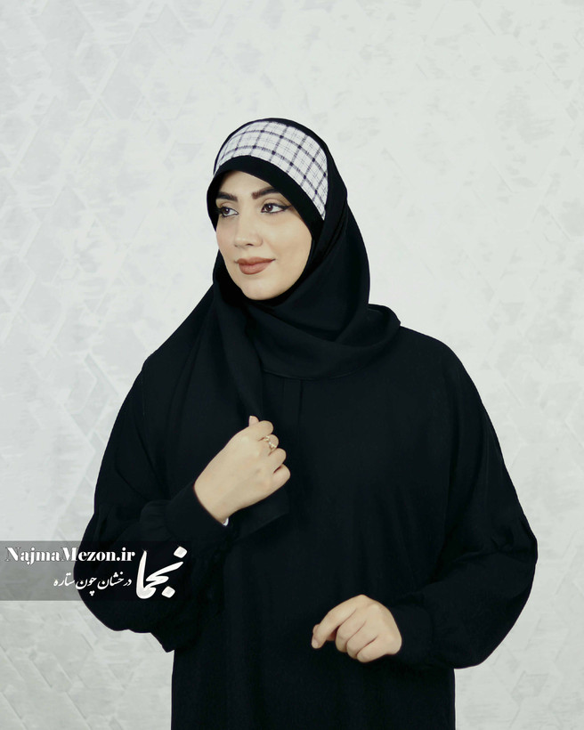 هد روسری اسپرت مدل نجلا نمای کنار - مزون نجما